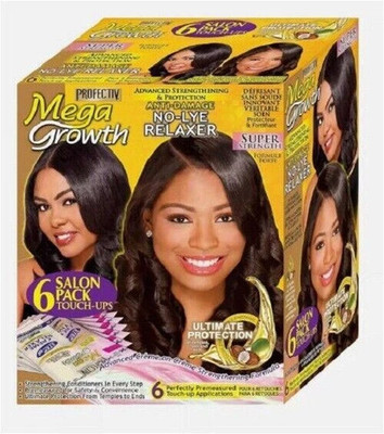 Profectiv | Mega Growth | No-Lye Relaxer (Super) (6 Touch-Ups)