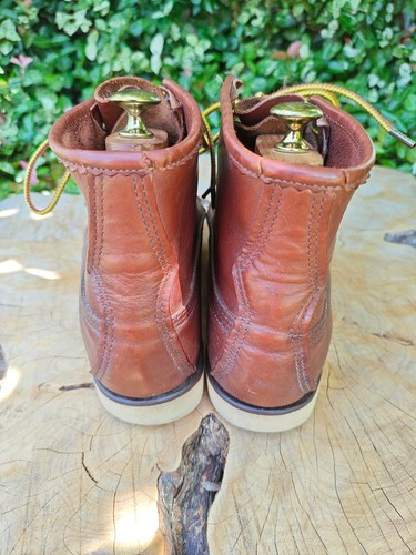 Russell Moccasin Bird Shooter Boots 7.5 E Brown Single Vamp - Picture 6 of 23