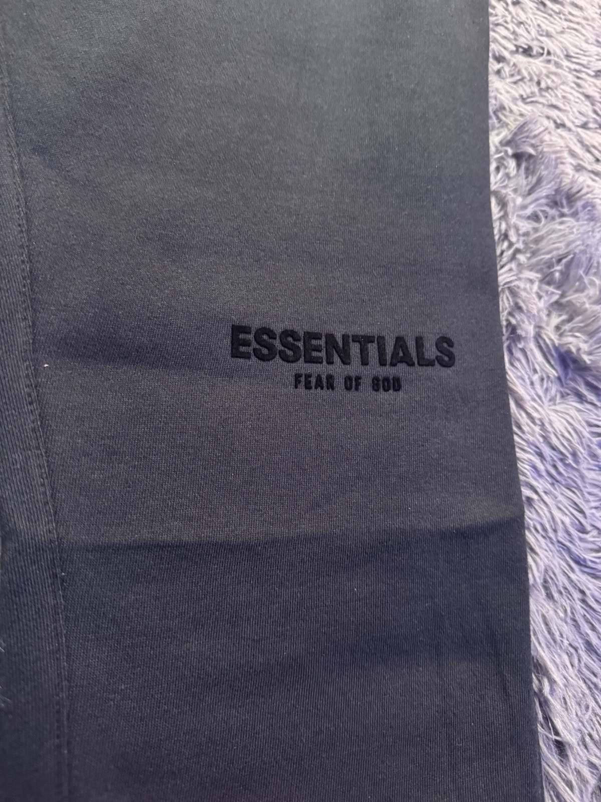 Black FOG essentials sweatpants thumbnail 4