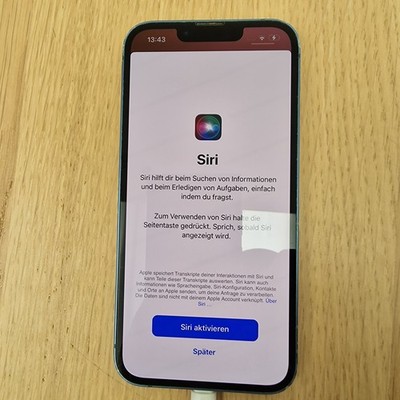 iPhone 13 128GB Blau Defekt Ersatzteilspender FMI OFF - Unlocked