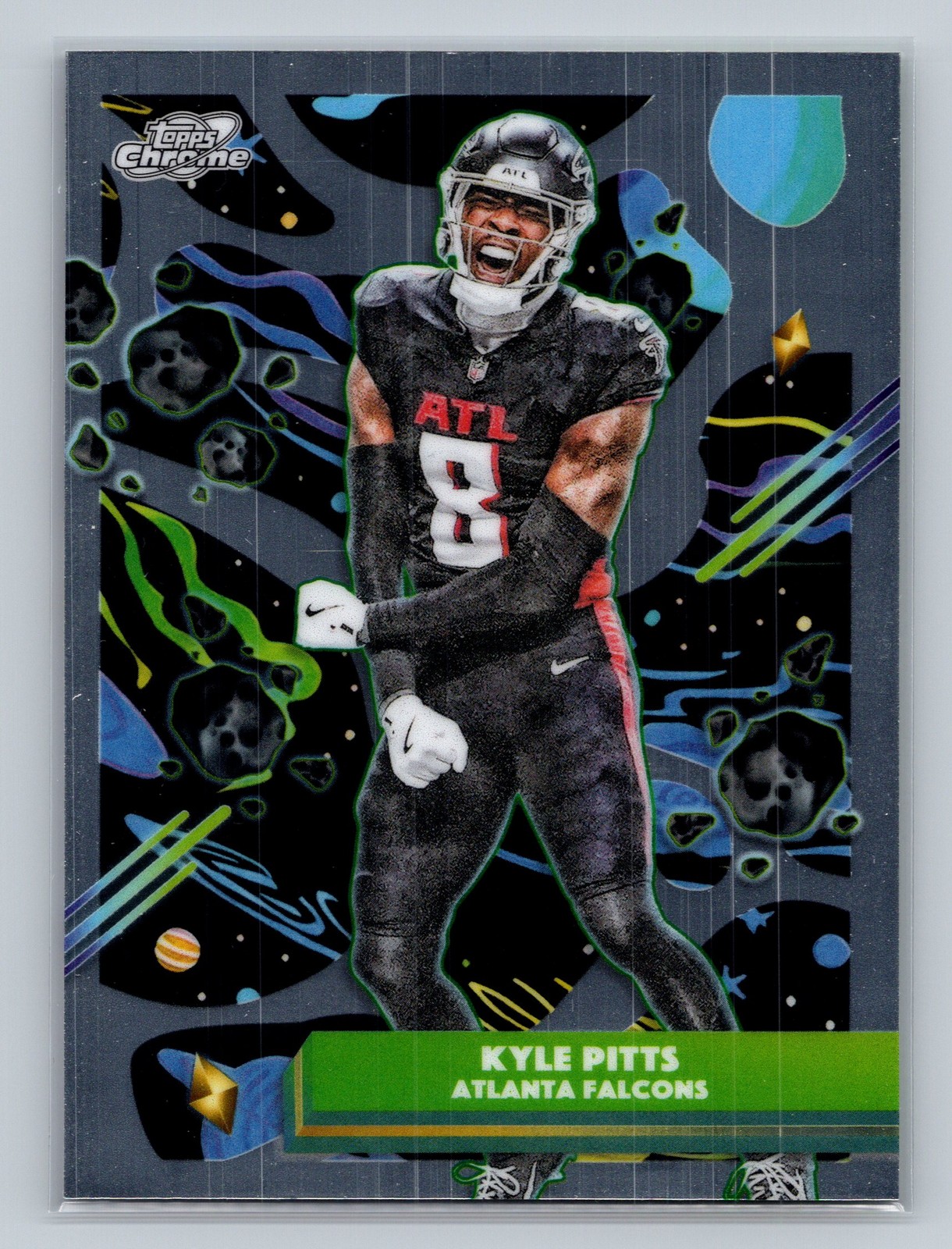 2025 Topps Chrome Cosmic #6 Kyle Pitts