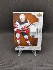 Nikita Gusev 2019-20 UD Engrained Rookies Mahogany Premium Material /35 #61 RC
