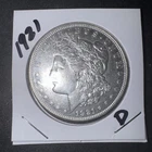 1921 D Morgan Silver US Dollar