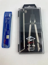 Alvin Master Bow Comb Compass w/ Constant Drawing Leads 805V Germany Incomplete