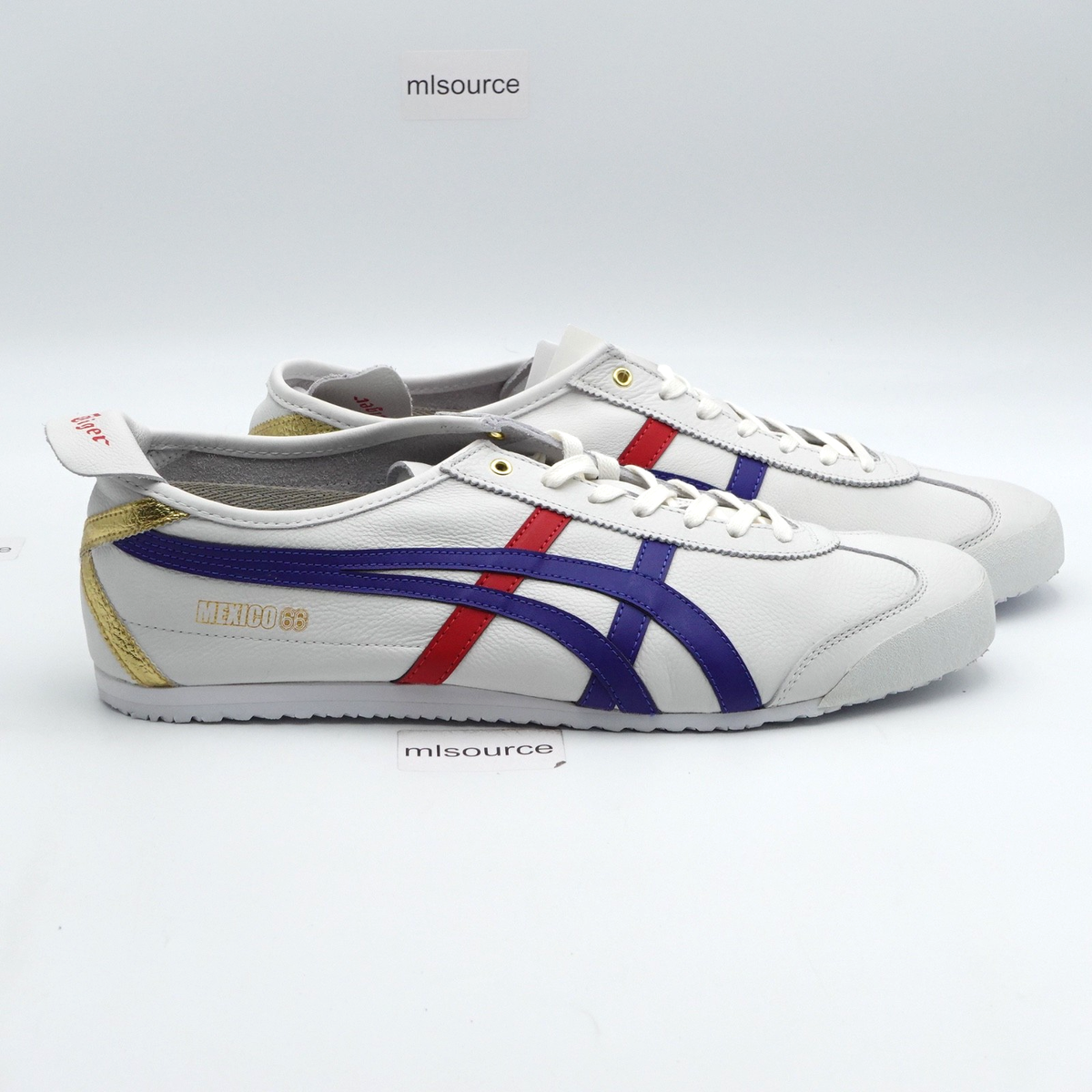 Size 14 Men's Onitsuka Tiger Mexico 66 Leather Sneakers D507L-0152
