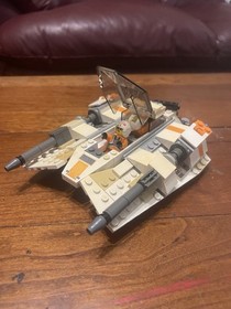 LEGO Star Wars Snowspeeder 75049 Complete Set w/ Luke Skywalker & Dax Minifigure