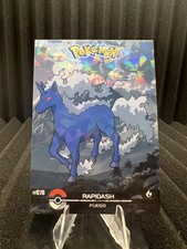 Rapidash #78 - Cracked Ice Holo - Crystal Dark Black 2025 - Pokemon Card
