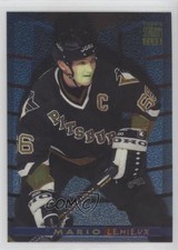 1994-95 Topps Stadium Club Finest Mario Lemieux #1 HOF b8c