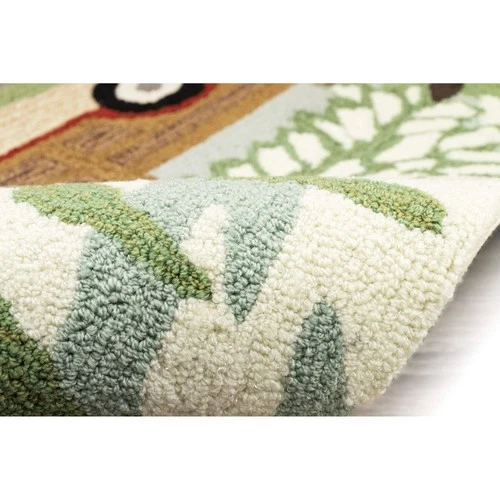 Liora Manne Front Porch Woody Wonderland Pine Indoor/Outdoor Rug, 20" X 30", ... - Picture 8 of 8