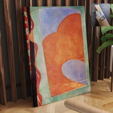 Henri Matisse Composition The Yellow Curtain CANVAS WALL ART 20x30 in