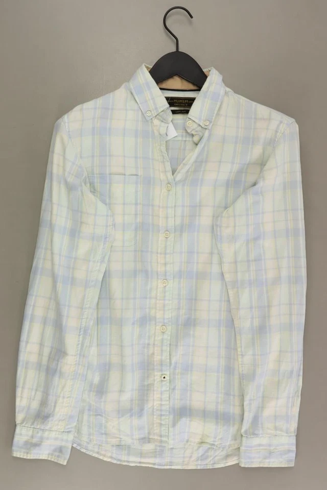 ⭐ Jack & Jones camicetta per uomo taglia 46, S a quadri verde di cotone ⭐ - Immagine 4 di 4