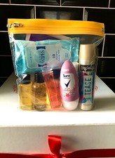 Ladies Holiday Travel Set, Cabin, Mini Toiletries Essentials, Airport Approved