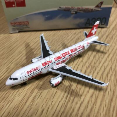Herpa Dragon Airbus A320 Swiss Special Edition 1/400 Model