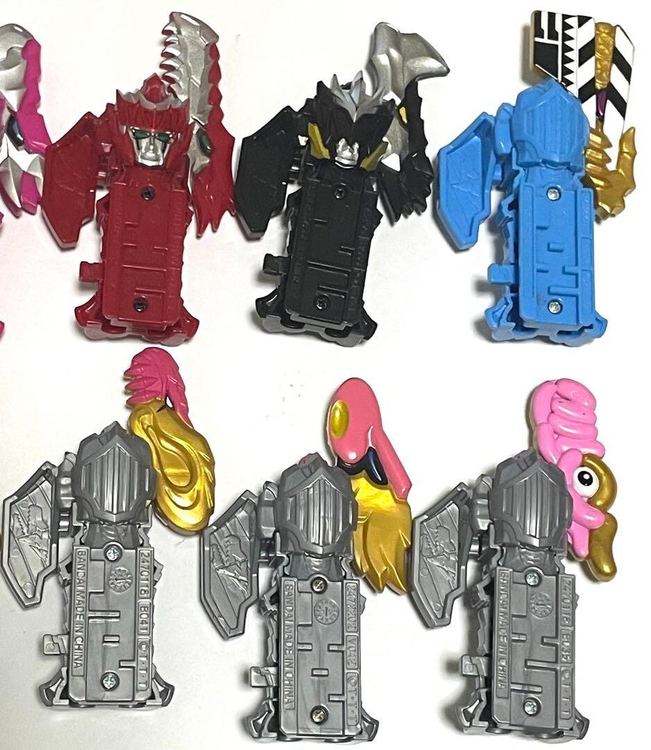 Lot De 5 Clés Ryusoulger – Ryusoul Keys – Power Rangers – DX – BANDAI – Japon