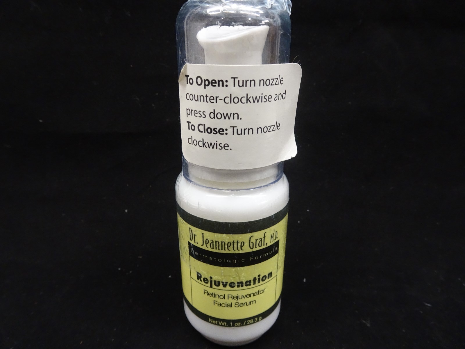 ДОКТОР ЖАННЕТ ГРАФ * ОМОЛАЖИВАЮЩАЯ СЫВОРОТКА ДЛЯ ЛИЦА С РЕТИНОЛОМ * 1 УНЦИЯ НОВОЙ