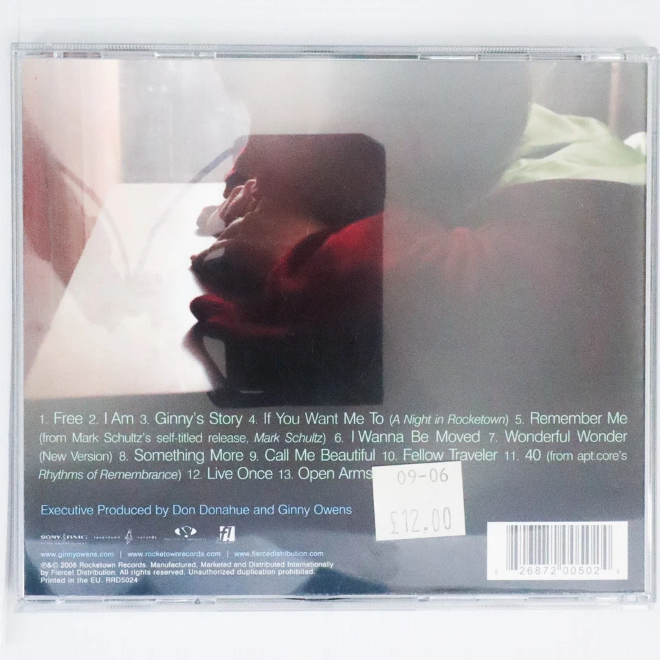 Ginny Owens – If You Want Me To: The Best Of Ginny Owens  (CD, 2006) Pop Jazz — 第 3/4 张图片