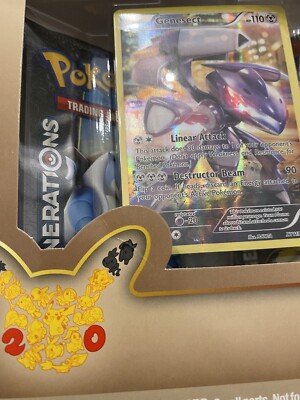 Pokemon Meloetta Pin Box Generations ERROR BOX Mythical Collection