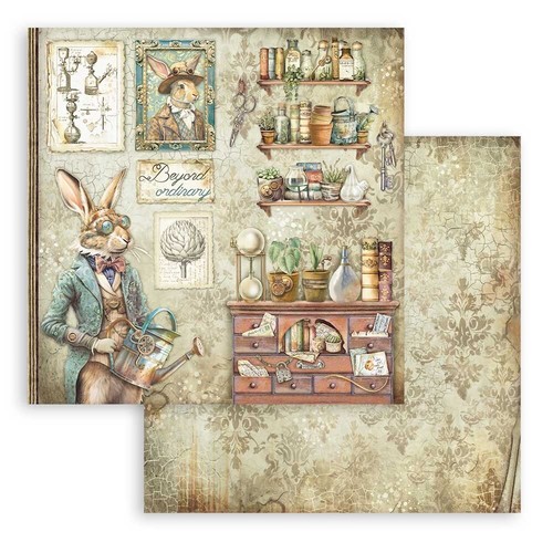 Stamperia ALTEREGO - 12" X 12" - Papel Doble Cara - 10 HOJAS - OCT 2024 - Imagen 7 de 14