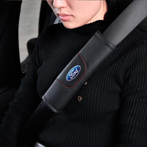 For Ford 2pcs Car Seat Belt Cover Shoulder Cushion Pad Interior Accessories - Bild 4 von 4