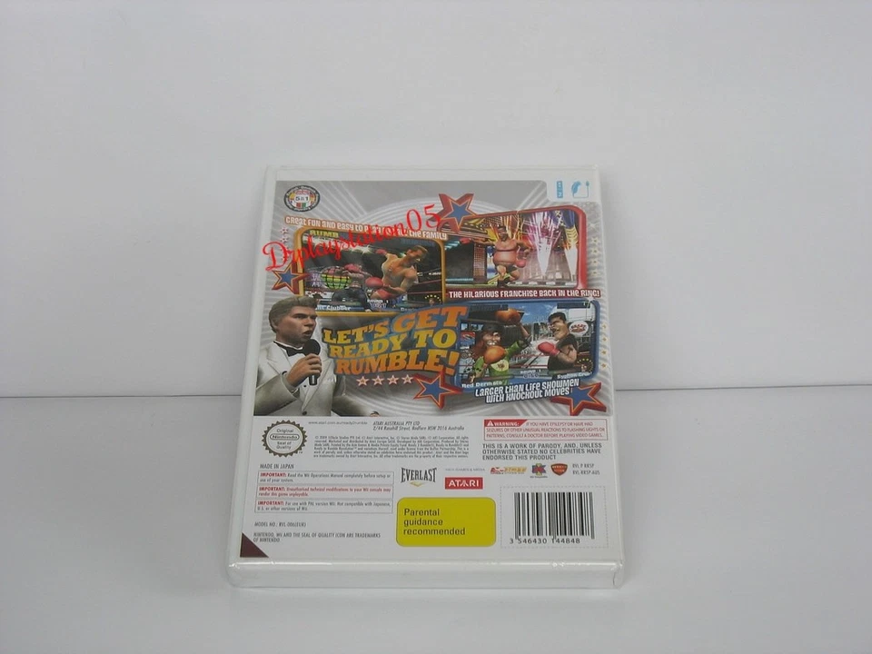 Ready 2 Rumble Revolution Nintendo Wii New and Sealed,100% PAL( AUS ) - Image 4 of 4