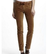 Anthro Pilcro and the Letterpress Women's High Rise Skinny Velvet Pants Size 26