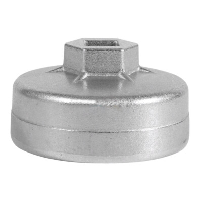 Llave Removedora De Filtro De Aceite 74mm 14 Flautas: Afloja Filtros Atascados Sin Dañarlos