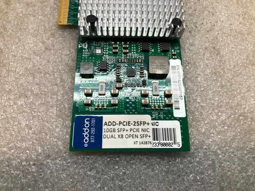 ADDON ADD-PCIE-2SFP+ 10GB SFP+ PCIE NIC DUAL X8 OPEN SFP+ FREE SHIPPING! - Afbeelding 2 van 4