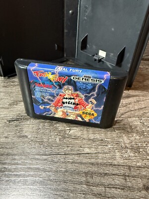 Fatal Fury Sega Genesis Video Game Cart w/ Box Only 26483360301| eBay