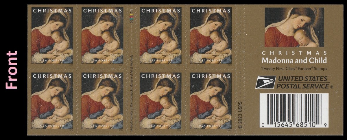 US 5940a Christmas Madonna & Child F booklet 20 MNH 2024 | eBay