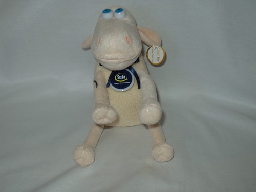 SERTA ~ 85 Años de Confort ~ Peluche 8" Peluche Personaje Contar OVEJAS Juguete con etiquetas - Imagen 1 de 7