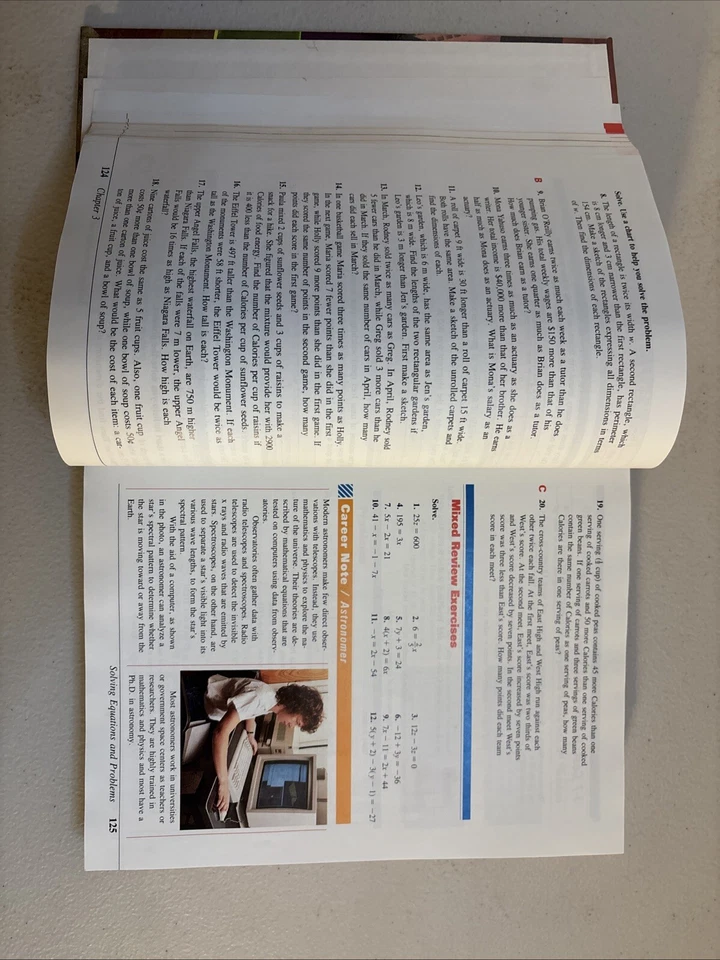 Algebra Structure And Method Book 1 Houghton Mifflin  - Image 4 of 4