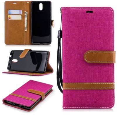 Handyhülle Schutz Case für Nokia 3.1 Cover Tasche Wallet Etui Handyhülle Bumper