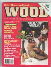 Better Homes and Gardens Wood Back Issue Magazine December 1991 Issue 48