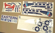 Hobbico Top Flite Douglas DC-3 Scale Gold Edition Decals DC3TD01 OEM Brand New!