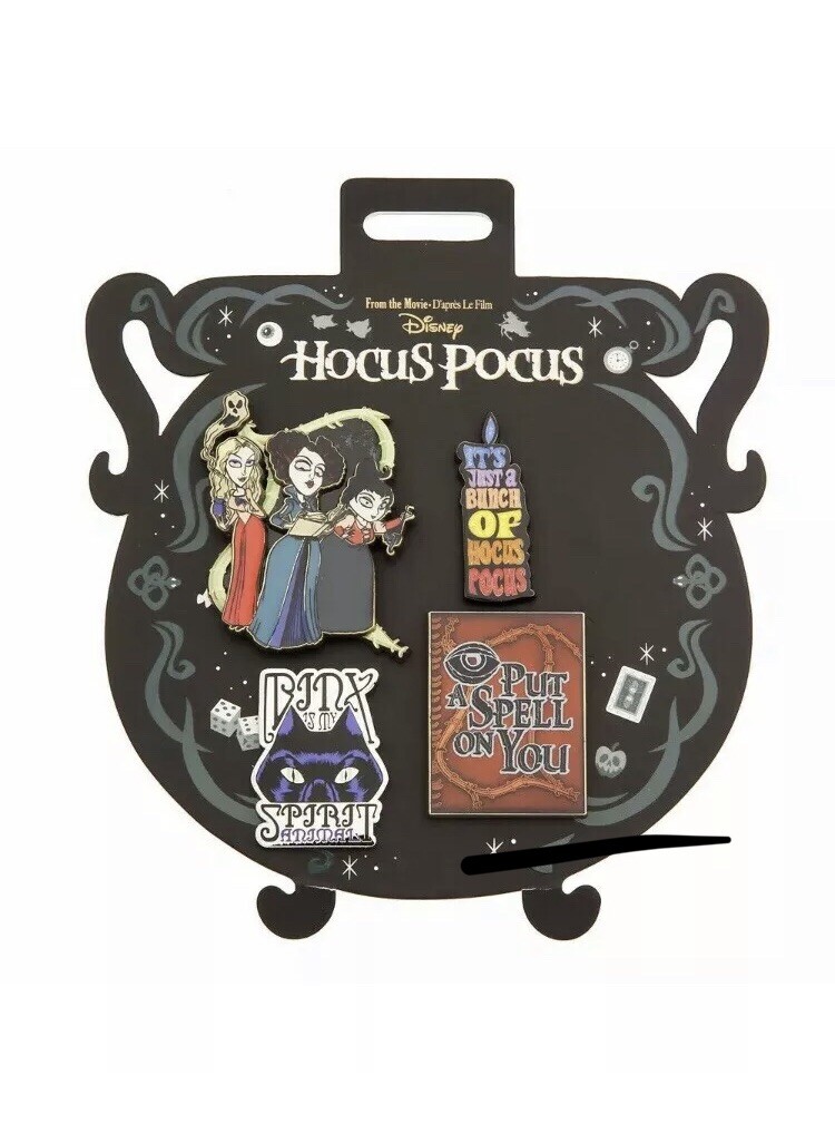Disney Hocus Pocus Pin Set 2019 Limited Release Brand New