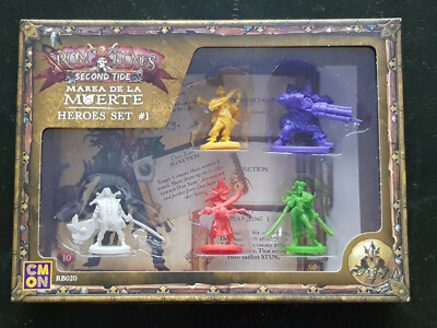 CMON Rum & Bones Second Tide Marea De La Muerte Heroes Set #1 Expansion Box