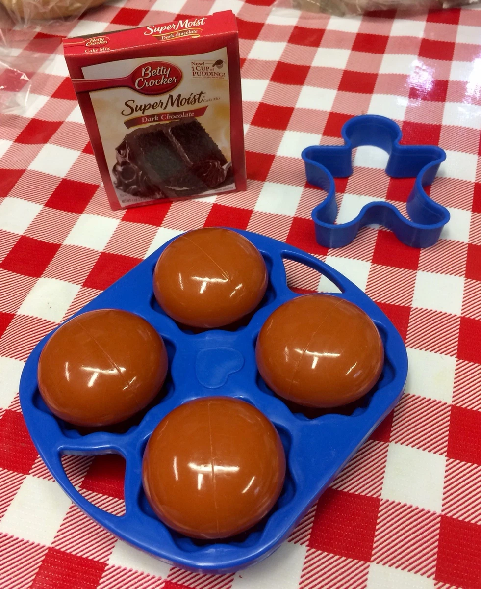 Play Food CUPCAKE MUFFIN PAN CAKE MIX Betty Crocker Baking For