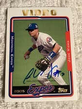 2016 Topps Archives Certified Jose Vidro Auto 2005 Variation-Expos #A65-JV