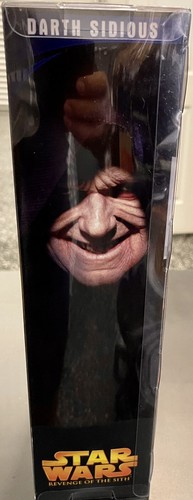 Star Wars La Venganza de los Sith Darth Sidious 12" Figura de Muñeca 2005 Hasbro Nuevo Sello - Imagen 3 de 4