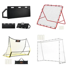 Soccer Rebounder Board/Net Portable Soccer Wall Soccer Training Equipment