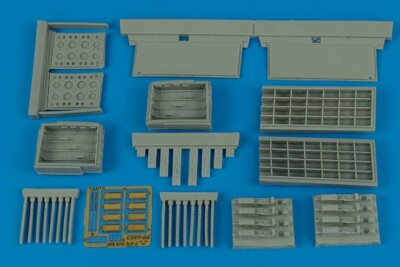 MW22 AIRES 4467 P-47 THUNDERBOLT GUN BAYS for TAMIYA 1/48