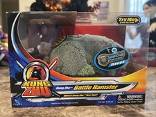 RETIRED Zhu Zhu Pets 2010 Kung Zhu Battle Hamster Ninja Warriors RIVET NEW