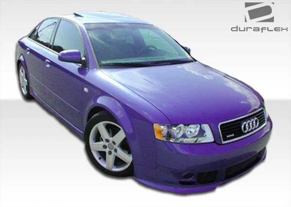 For 2002-2005 A4 B6 Duraflex Type A Front Lip Under Spoiler Air Dam - 1 Piece - Imagem 4 de 4