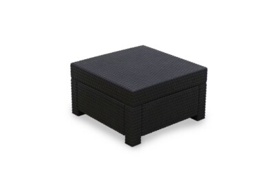 Keter Gartentisch Rattanoptik Balkontisch wetterfest Beistelltisch 58x33 - Neu