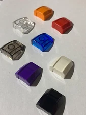 LEGO Parts 30602 (4pcs) Slope, Curved 2 x 2 Lip, No Studs Choose Color