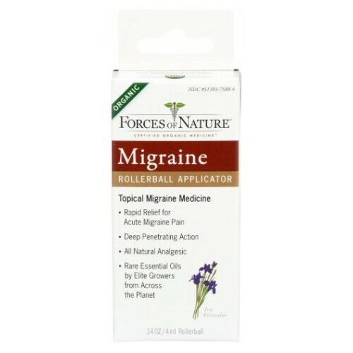 Migrane Pain Management 4 ml By Forces of Nature - Picture 1 of 1