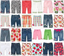 NWT GYMBOREE Baby Girl Kids Girl Jeans Pants Capri Leggings Ship Fast