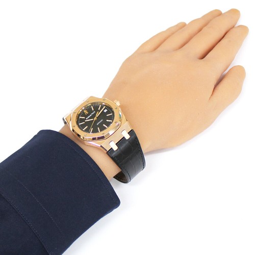 AUDEMARS PIGUET Royal oak Watches 15300OR.OO.D002CR.01 K18 Pink Gold used - Imagen 2 de 10