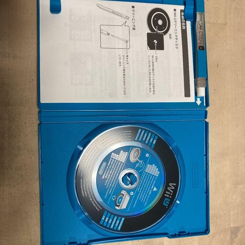 Nintendo Wii U Lens Cleaner Set Cleaning Liquid Kit Official From Japan