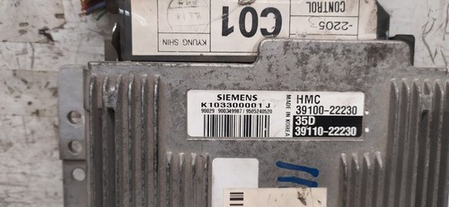 K103300001J 219733 switchboard engine uce for HYUNDAI ACCENT (X3) 1.3 CAT 1997 - Imagen 2 de 5